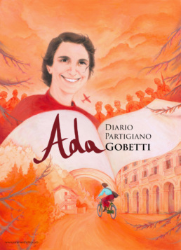 Ada Gobetti - Diario partigiano - book cover project- tribute illustration by Sara Marchetto